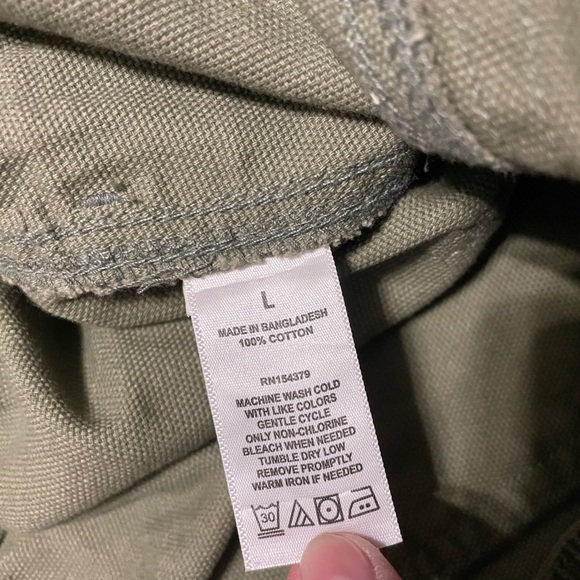 Aeropostale Olive Green Straight Leg Cargo Pants - Picture 4 of 5